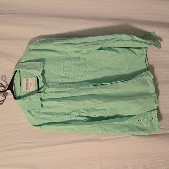 Aeropostale, long sleeved, button down, shirt - Picture 1 of 2